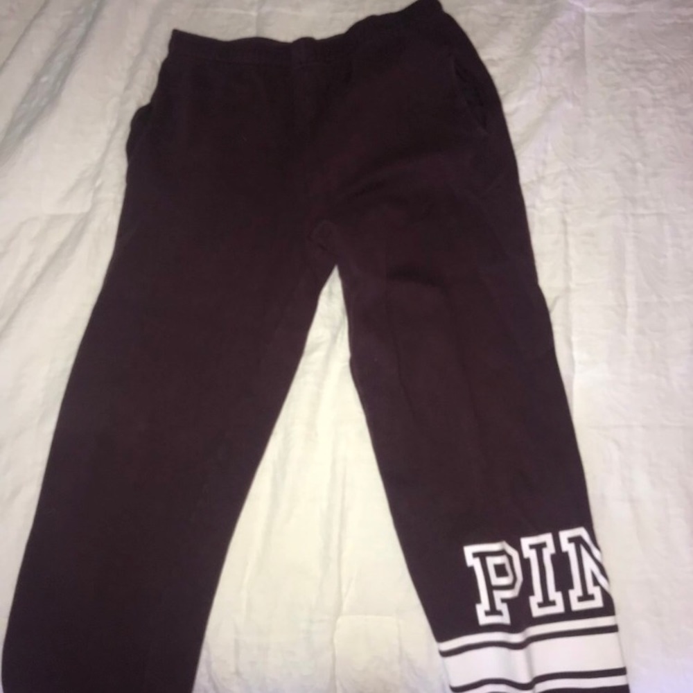 Victoria’s Secret PINK Maroon Sweatpants